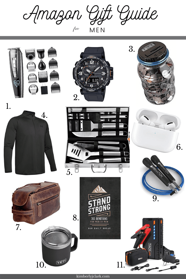 11 Unique Christmas Gifts for Men. | Kimberly J. Clark